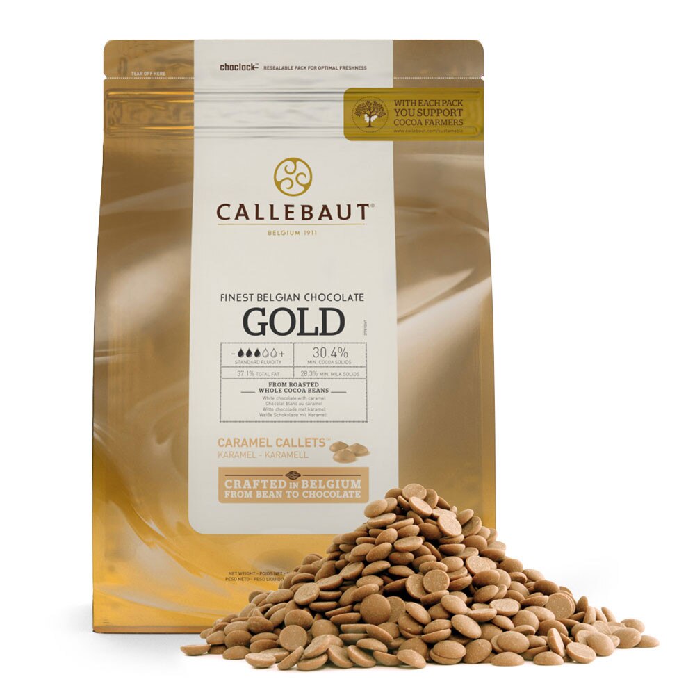 Callebaut Gold Chocolate Drops - 400g